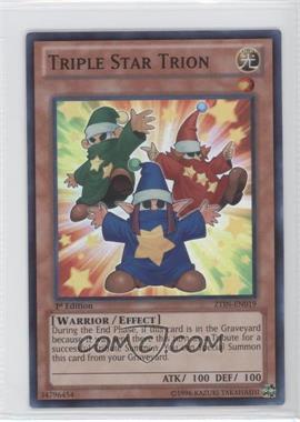 2013 Yu-Gi-Oh! - Zexal Collection Tin [Base] - 1st Edition #ZTIN-EN019 - Triple Star Trion