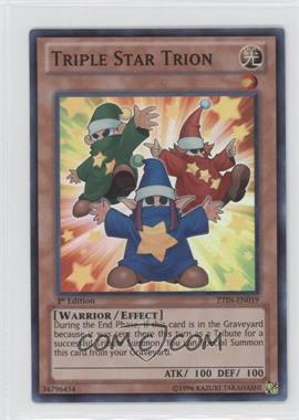 2013 Yu-Gi-Oh! - Zexal Collection Tin [Base] - 1st Edition #ZTIN-EN019 - Triple Star Trion