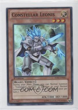 2013 Yu-Gi-Oh! Hidden Arsenal 7: Knight of Stars - [Base] - 1st Edition #HA07-EN043 - Constellar Leonis