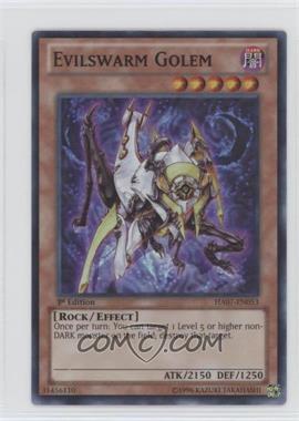 2013 Yu-Gi-Oh! Hidden Arsenal 7: Knight of Stars - [Base] - 1st Edition #HA07-EN053 - Evilswarm Golem