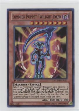 2013 Yu-Gi-Oh! Number Hunters - Booster Pack [Base] - 1st Edition #NUMH-EN007 - Gimmick Puppet Twilight Joker