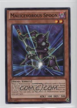 2013 Yu-Gi-Oh! Shadow Specters - [Base] - 1st Edition #SHSP-EN003 - Malicevorous Spoon