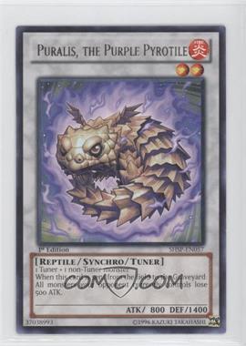 2013 Yu-Gi-Oh! Shadow Specters - [Base] - 1st Edition #SHSP-EN057 - Puralis, the Purple Pyrotile