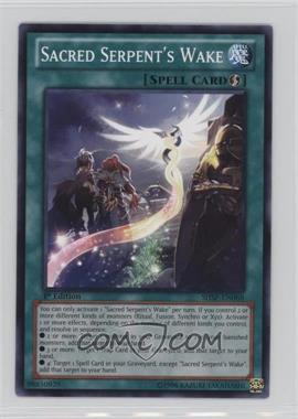 2013 Yu-Gi-Oh! Shadow Specters - [Base] - 1st Edition #SHSP-EN068 - Sacred Serpent's Wake