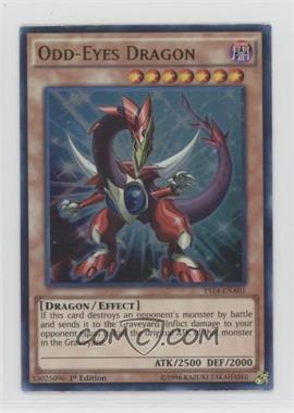 2014 Yu-Gi-Oh! Starter Deck 14 - Super Starter: Space-Time Showdown - Power-Up Pack [Base] - 1st Edition #YS14-ENA01 - Odd-Eyes Dragon