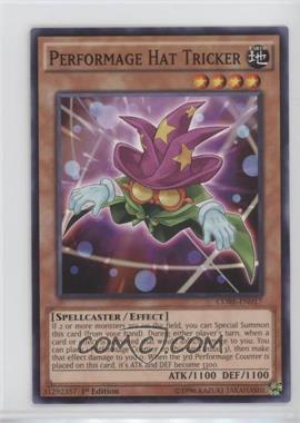 2015 Yu-Gi-Oh! - Clash of Rebellions - [Base] - 1st Edition #CORE-EN017 - Performage Hat Tricker