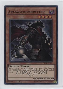 2015 Yu-Gi-Oh! - The Secret Forces - [Base] - German 1st Edition #THSF-DE035 - Armageddon Knight