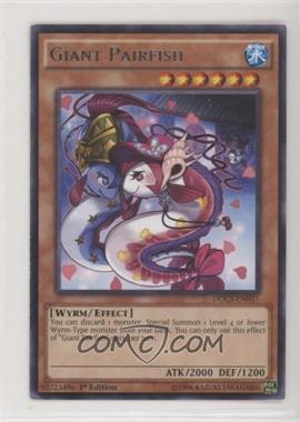 2015 Yu-Gi-Oh! Dimension of Chaos - Booster Pack [Base] - 1st Edition #DOCS-EN037 - Giant Pairfish
