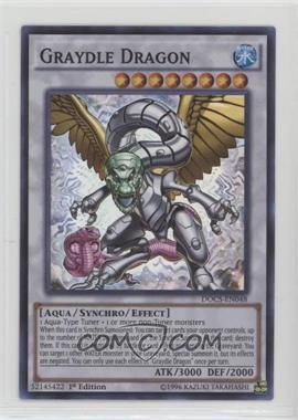 2015 Yu-Gi-Oh! Dimension of Chaos - Booster Pack [Base] - 1st Edition #DOCS-EN048 - Graydle Dragon