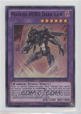 2015 Yu-Gi-Oh! HERO Strike - Structure Deck [Base] - 1st Edition #SDHS-EN044 - Masked HERO Dark Law