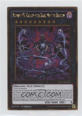 2015 Yu-Gi-Oh! Premium Gold: Return of the Gold - Booster Pack [Base] - 1st Edition #PGL2-EN015 - Number 95: Galaxy-Eyes Dark Matter Dragon