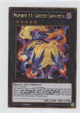 2015 Yu-Gi-Oh! Premium Gold: Return of the Gold - Booster Pack [Base] - 1st Edition #PGL2-EN017 - Number 14: Greedy Sarameya