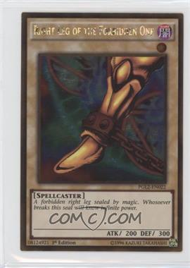 2015 Yu-Gi-Oh! Premium Gold: Return of the Gold - Booster Pack [Base] - 1st Edition #PGL2-EN022 - Right Leg of the Forbidden One