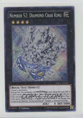 2016 Yu-Gi-Oh! Wing Raiders - [Base] - 1st Edition #WIRA-EN050 - Number 52: Diamond Crab King