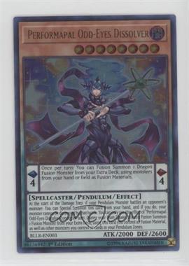 2017 Yu-Gi-Oh! Battles of Legends: Light's Revenge - [Base] - 1st Edition #BLLR-EN003 - Performapal Odd-Eyes Dissolver