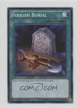 2017 Yu-Gi-Oh! Pendulum Domination - Structure Deck [Base] - 1st Edition #SDPD-EN027 - Foolish Burial