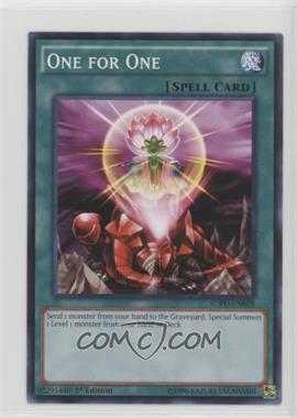 2017 Yu-Gi-Oh! Pendulum Domination - Structure Deck [Base] - 1st Edition #SDPD-EN028 - One for One