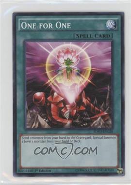 2017 Yu-Gi-Oh! Pendulum Domination - Structure Deck [Base] - 1st Edition #SDPD-EN028 - One for One