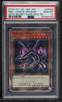 20th Secret Rare - Red-Eyes Black Dragon (1st OCG Artwork) [PSA 10 GE…