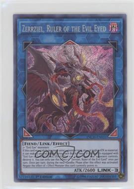 2019 Yu-Gi-Oh! The Infinity Chasers - [Base] - 1st Edition #INCH-EN031 - Zerrziel, Ruler of the Evil Eyed