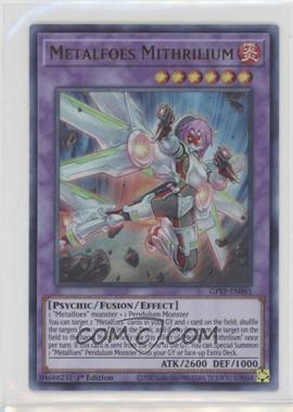 2020 Yu-Gi-Oh! - Ghosts From The Past - [Base] - 1st Edition #GFTP-EN095 - UR - Metalfoes Mithrilium