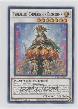 2020 Yu-Gi-Oh! - Phantom Rage - [Base] - 1st Edition #PHRA-EN083 - Periallis, Empress of Blossoms