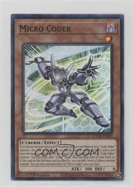 2020 Yu-Gi-Oh! - Toon Chaos - [Base] - 1st Edition #TOCH-EN042 - Micro Coder (SR)