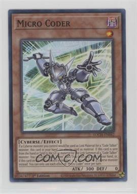 2020 Yu-Gi-Oh! - Toon Chaos - [Base] - 1st Edition #TOCH-EN042 - Micro Coder (SR)