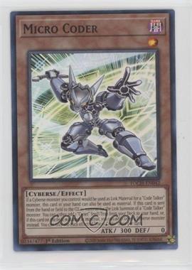 2020 Yu-Gi-Oh! - Toon Chaos - [Base] - 1st Edition #TOCH-EN042 - Micro Coder (SR)