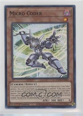 2020 Yu-Gi-Oh! - Toon Chaos - [Base] - 1st Edition #TOCH-EN042 - Micro Coder (SR)