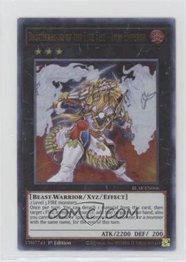 2020 Yu-Gi-Oh! Battles of Legends: Armageddon - [Base] - 1st Edition #BLAR-EN066 - Brotherhood of the Fire Fist - Lion Emperor